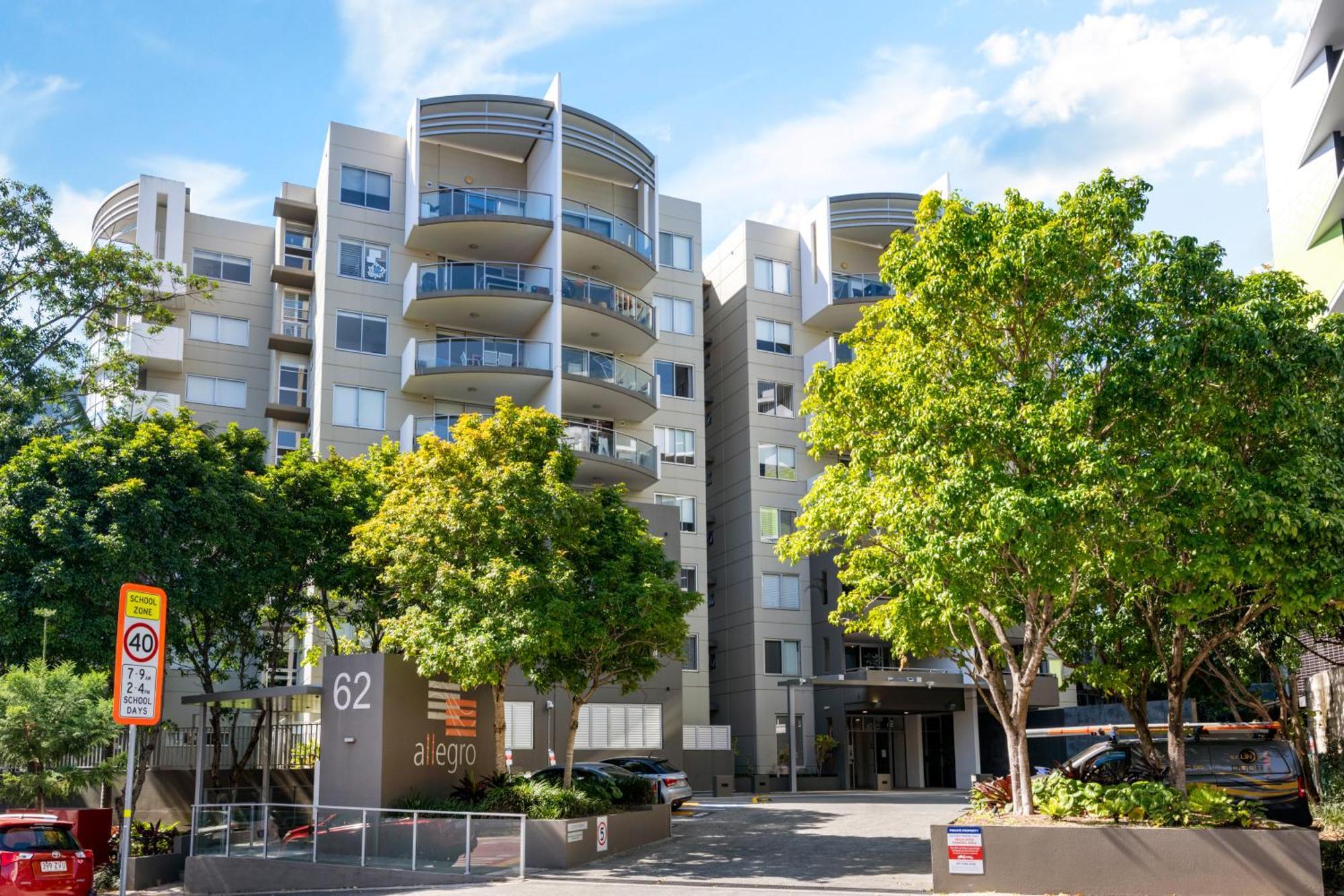 Allegro Apartments 布里斯班 外观 照片